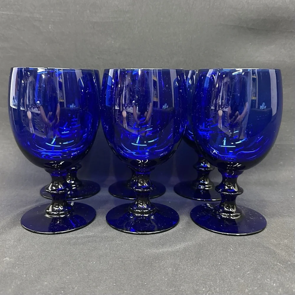 Swedish 'Nybro Cobalt Blue' 5 3/4